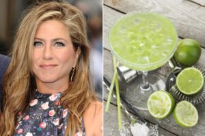 Η jennifer Aniston έχει αδυναμία στο κοκτέιλ Margarita.