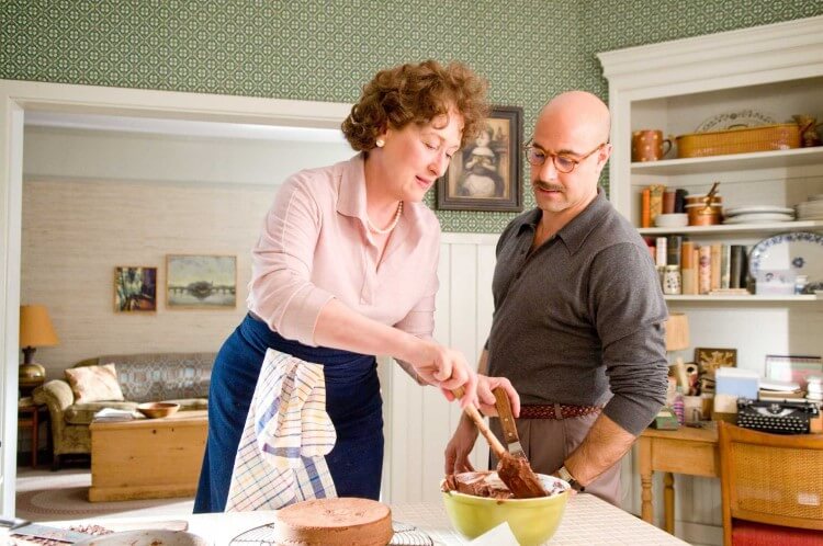 Η Meryl Streep ως Julia Child και ο Stanley Tucci ως Paul Child στην ταινία Julie & Julia.