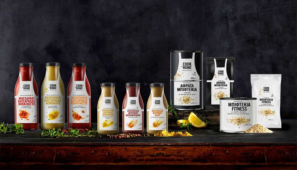 New line of sauces “COOK AT HOME”