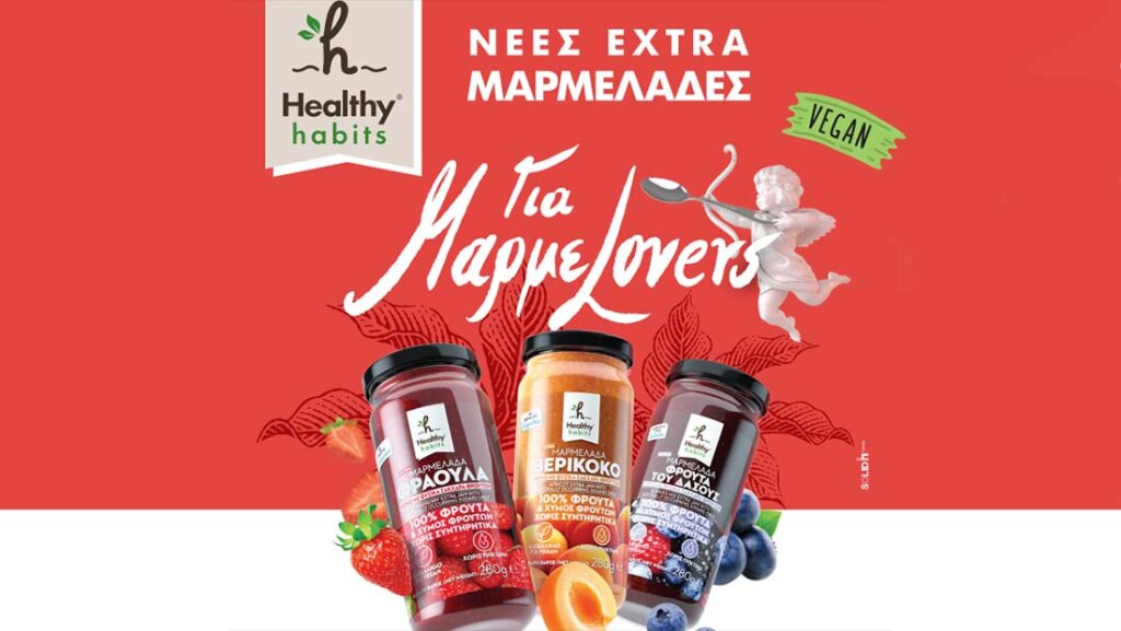 Healthy Habits: promotes100% natural jams without sugar.