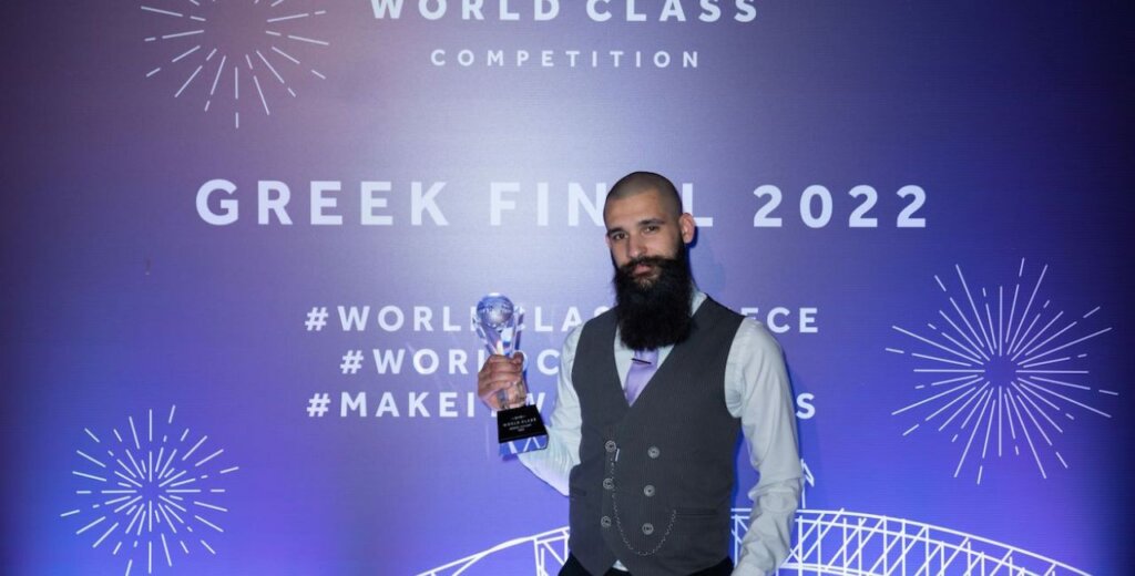 Greek World Class Bartender of the Year 2022 ο Ιωσήφ Ζααλούκ